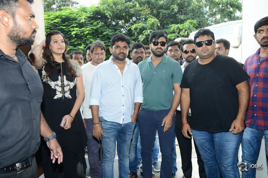 Mahanubhavudu-Title-Song-Lyrical-Video-Launch-at-St-Mary-College
